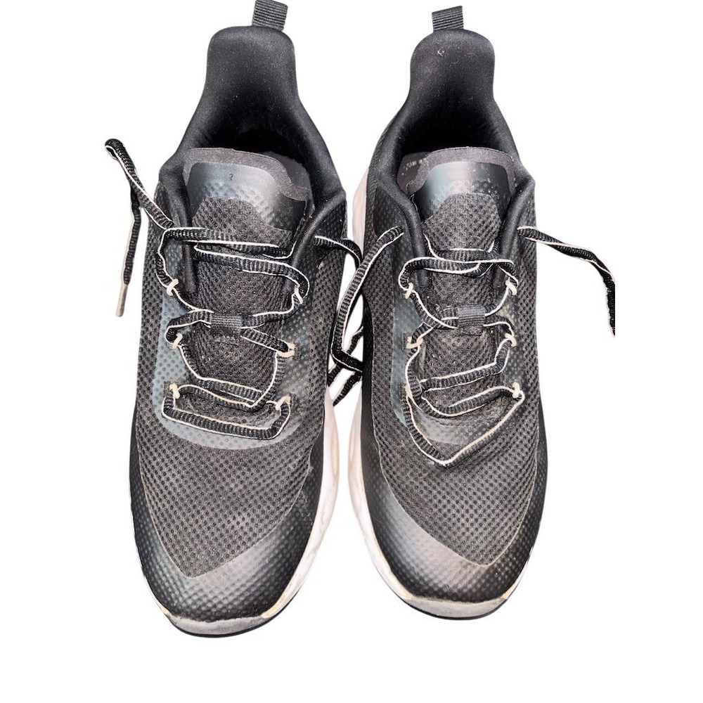 All in Motion Womens Athletic Sneakers Black Lace Up Running Shoes Size 6 Target